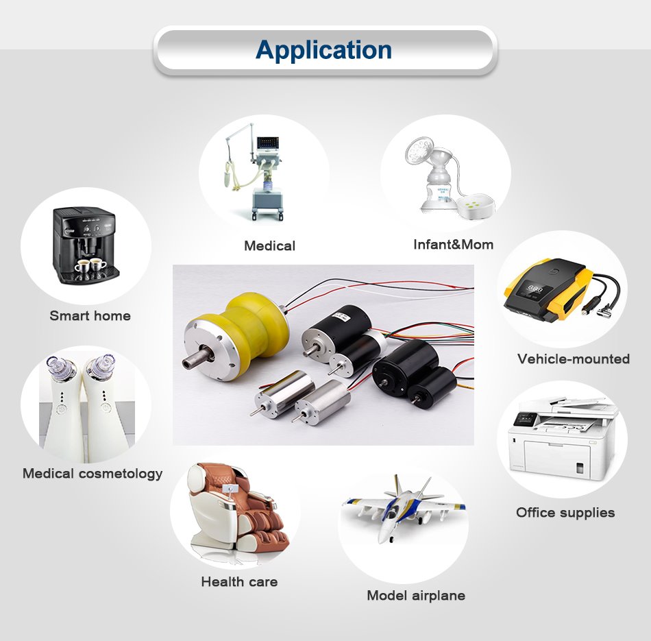 12v 16mm dc gear motor application